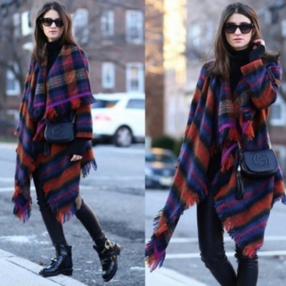 ANTHRO | $198 Hei Hei Tartan Blanket Cardigan - Picture 2 of 7